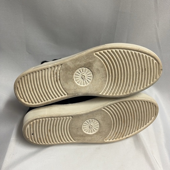 UGG Priya Plush Sneaker Boot Black Women’s Size 8.5 - Picture 7 of 7